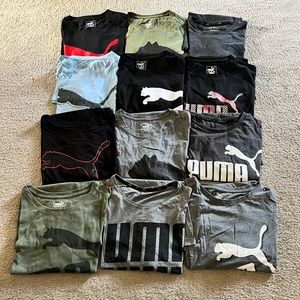 Bundle- 12 Puma t-shirts